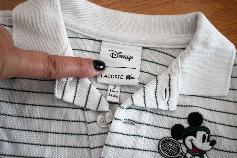 Polo Mickey LACOSTE 2A 86cms