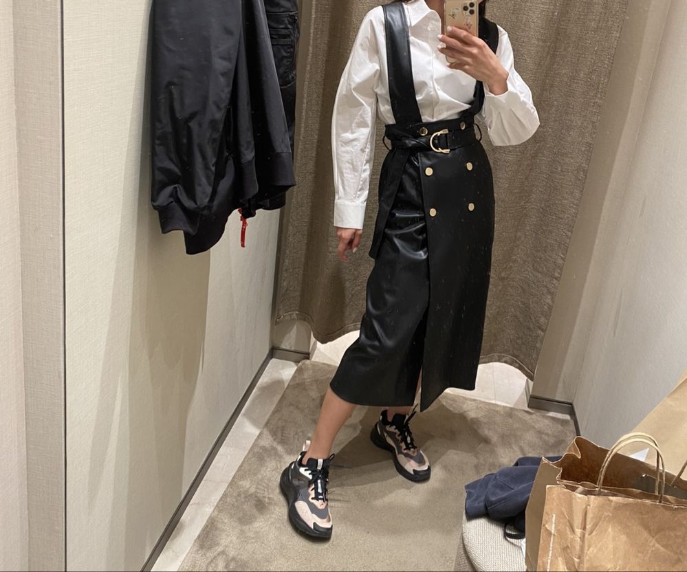 Сарафан жіночий кожзам Zara Xs