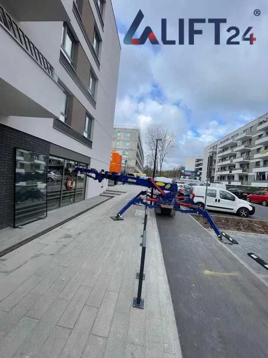 Mini żuraw dźwig pająk wynajem manipulator do szyb szkła okien LIFT2