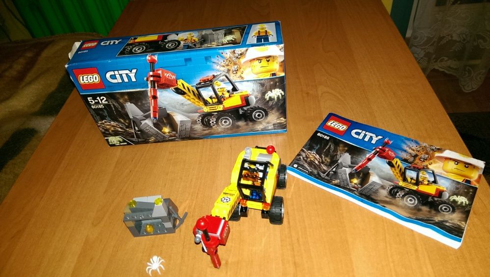 GOTOWE Lego CITY 60185 kruszarka górnicza odbiór osobisty