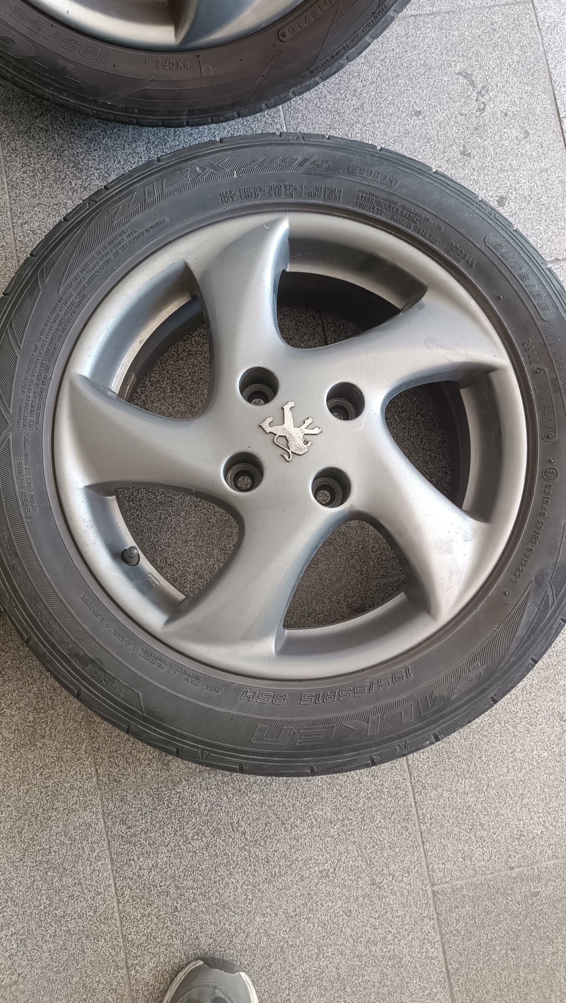 Jantes Peugeot r15