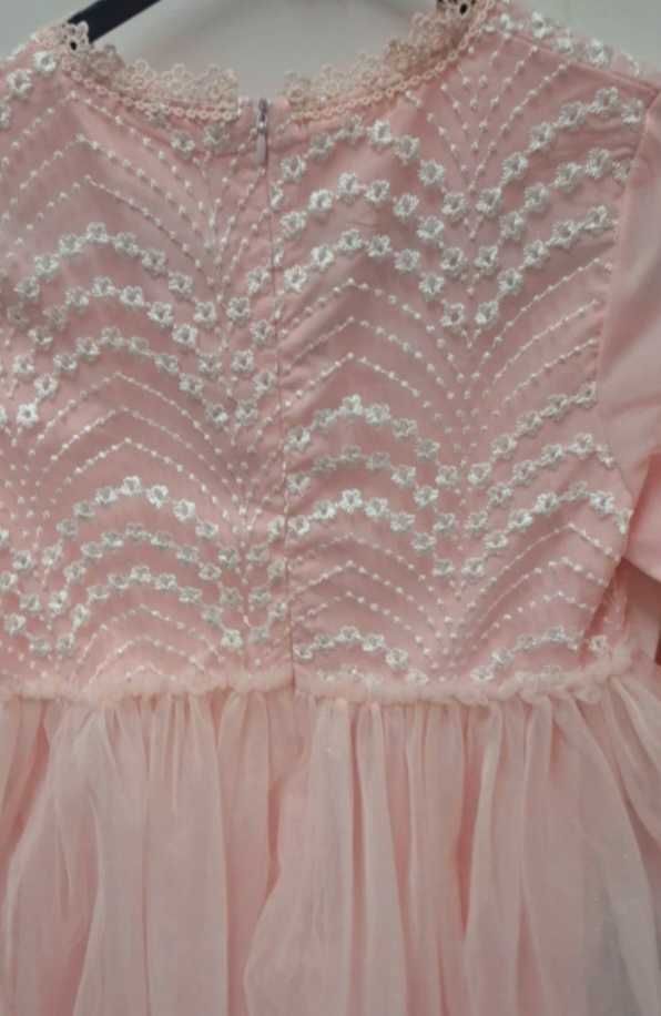 Vestido de Cerimonia  Rosa criança