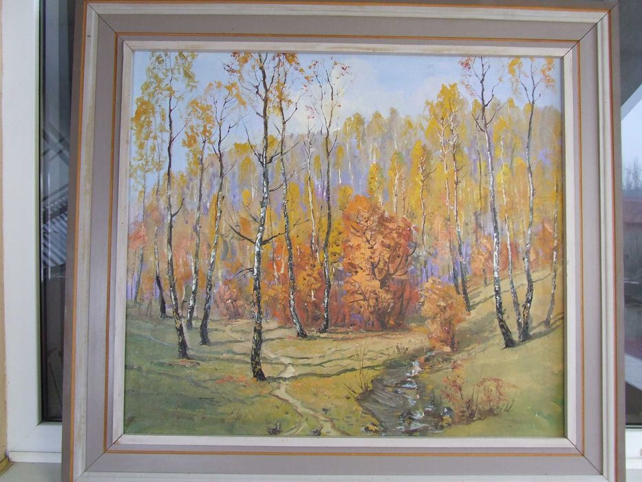 Кивежди х.м. раз. 90х65 см. 1982г. Закарпатская школа