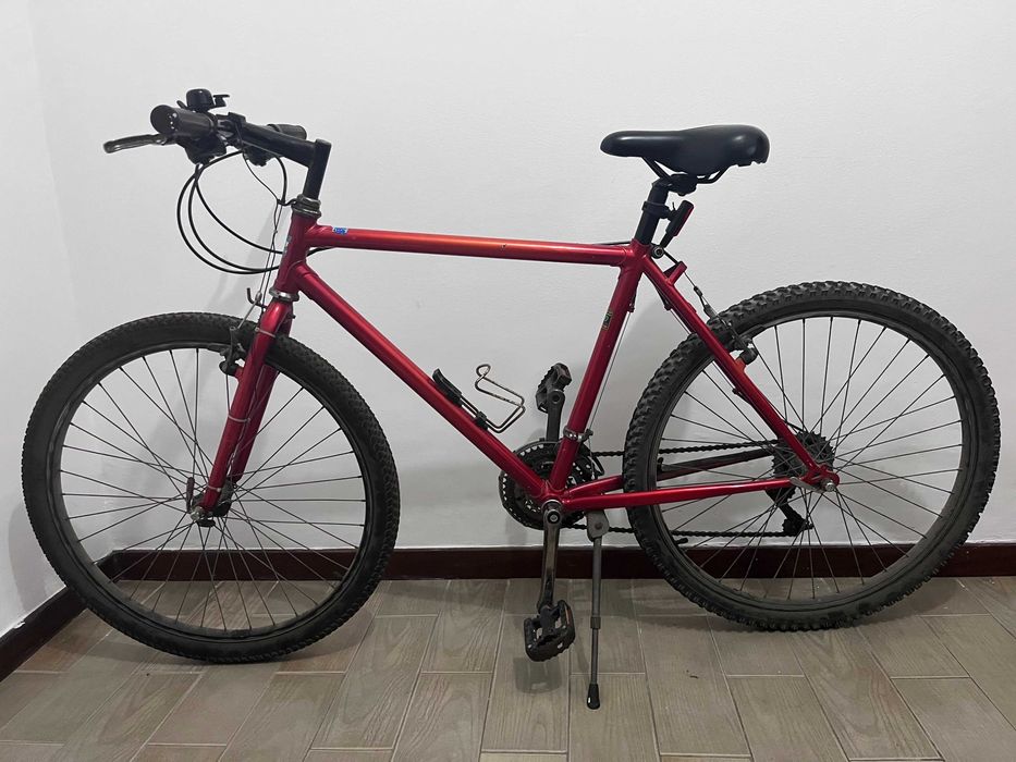 Bicicleta sistema de marcha SHIMANO + minibomba de ar