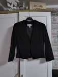 Elegancka czarna marynarka damska H&M r. XS 34