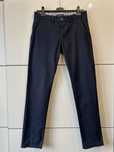 Spodnie garniturowe, eleganckie, S/M, ciemny granat Giacomo Conti