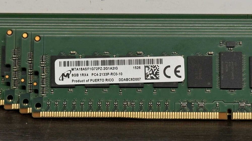 Серверна оперативна пам'ять DDR4 8gb samsung/hynix/Micron pc4-2133
