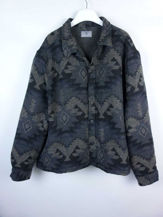 TU lekko ocieplana koszulowa męska kurtka / 3XL