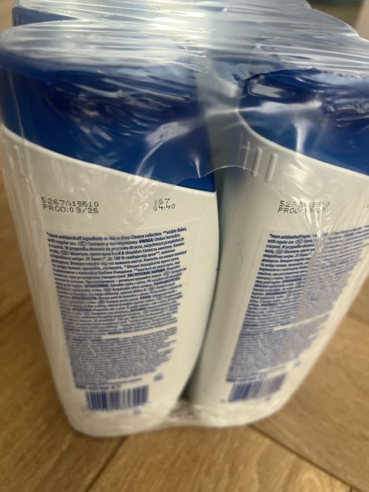 6 x 400ml szampon Head and shoulders