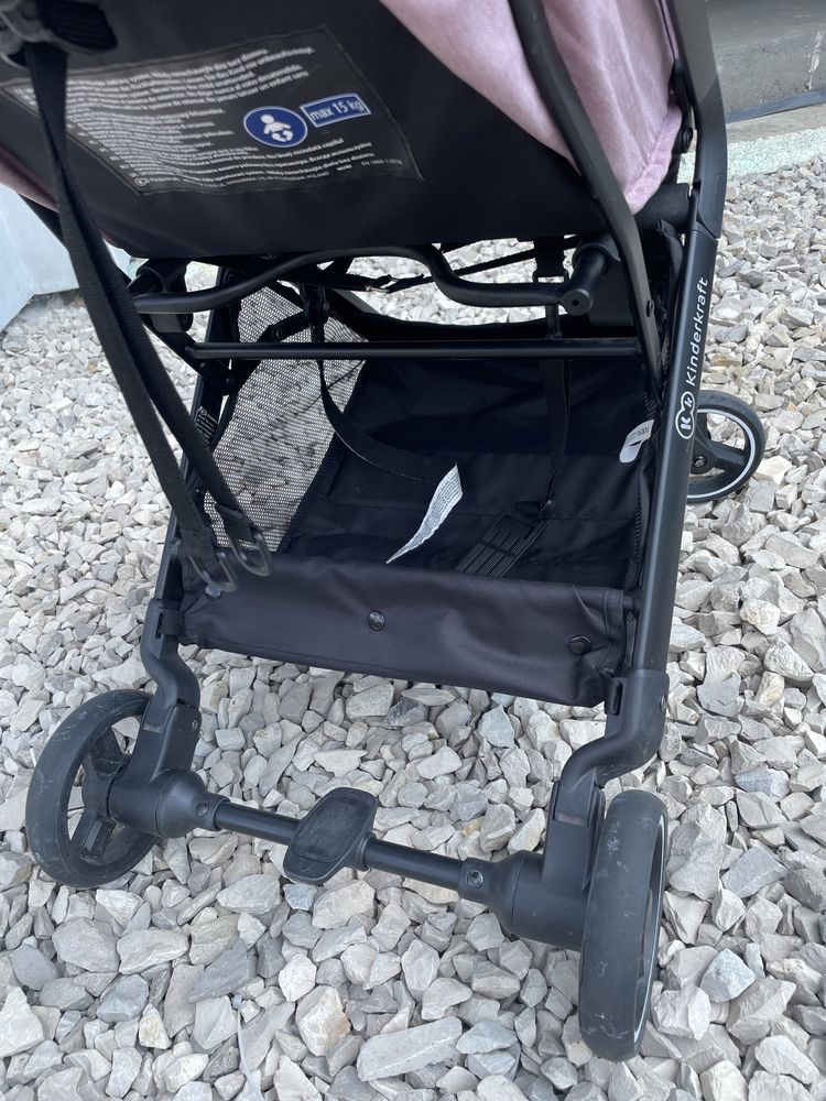 Wózek spacerowy Kinderkraft NUBI różowy