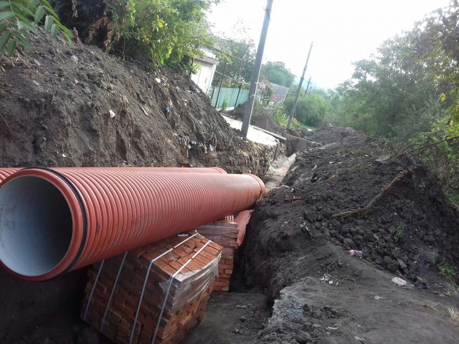 Замена водопроводу канализации проколы грунта под дорогой