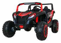 Duży Buggy ATV 24V/14Ah Racing Dwuosobowy 4x4 A032 Czerwony