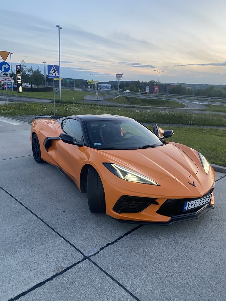 Corvette C8 3LT Z51 wynajem najem