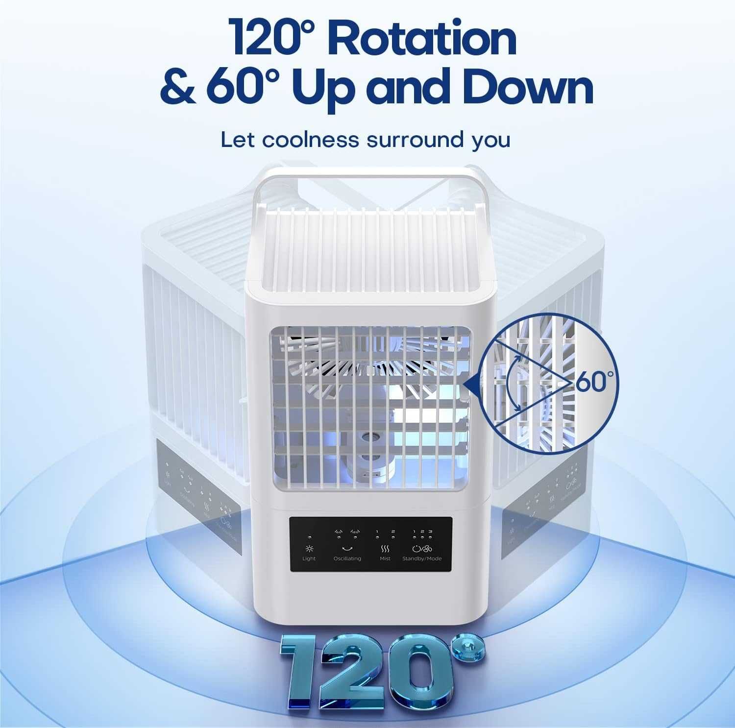 Nowy klimatyzator / klimator / mobilny / mini / LED/OMISOON !8472!