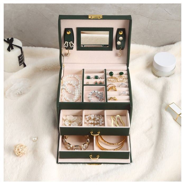 szkatułka na zegarki i biżuterie elegant pd49zie