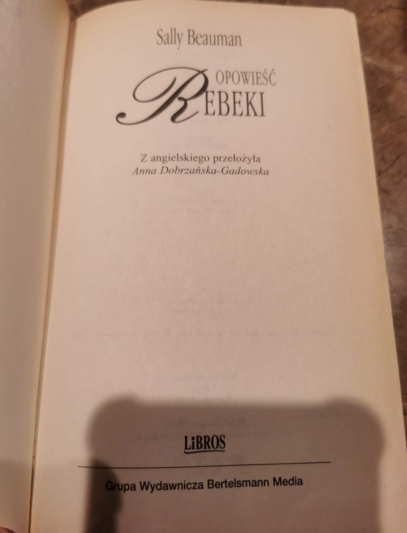 Opowieść Rebeki - Sally Beauman