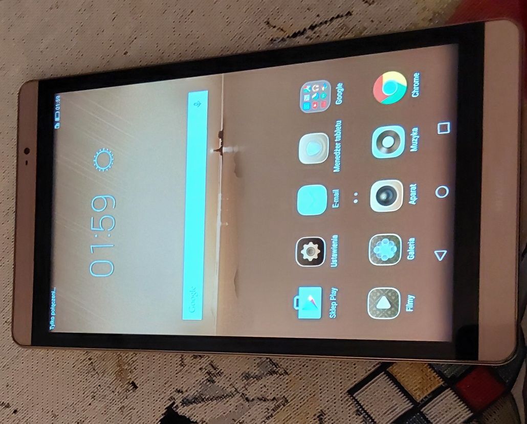 Huawei MediaPad M2 8,0 cali Szampańskie złoto