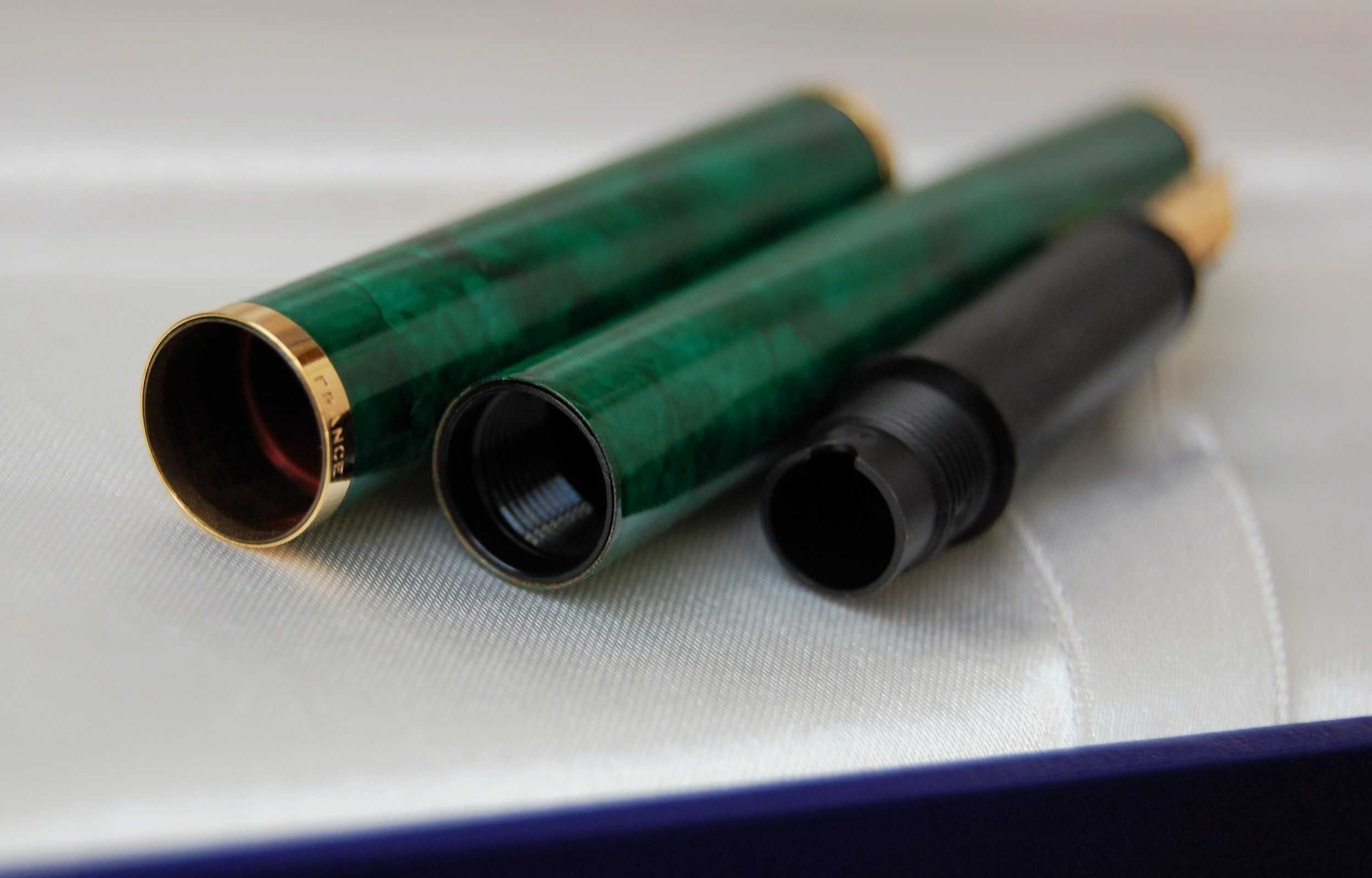 Pióro wieczne Waterman Apostrophe Green Marble zielony marmur złoto
