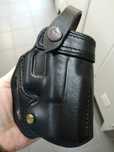 Coldre cabedal Glock 19/23