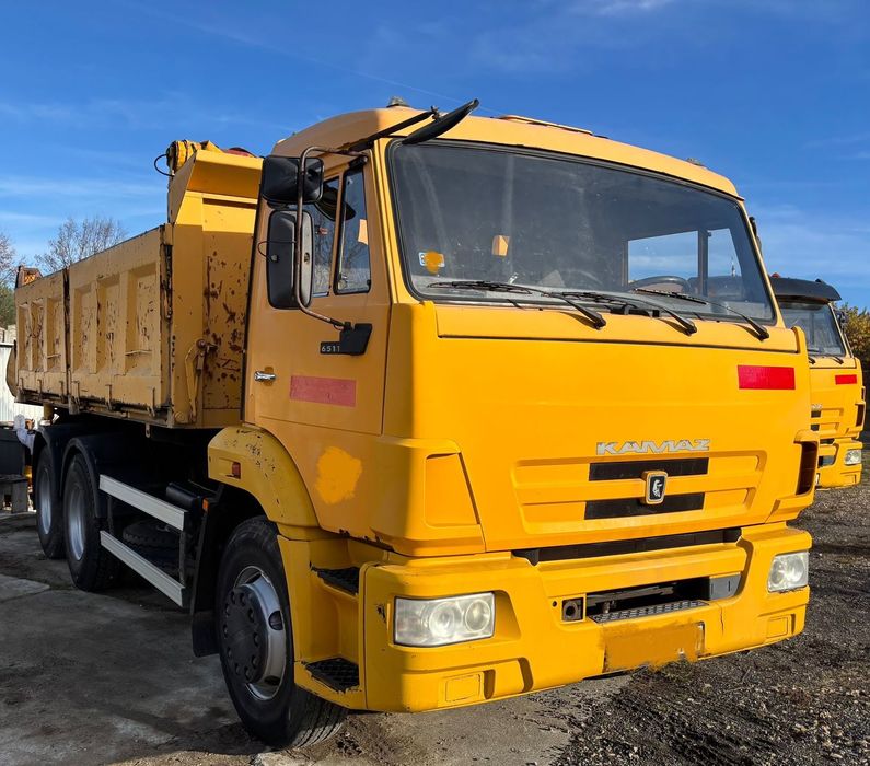 Kamaz 65115 wywrotka 3 stronna kiper 6x4 resor manual połówki 2011r  Kamaz wywrotka 3 stronna 6x4 2011rok burty otwierane kiper resor