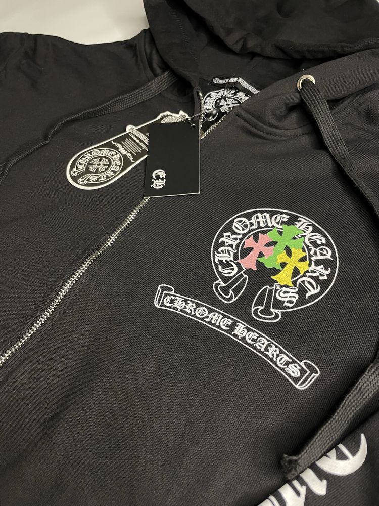 Зіп Худі Chrome hearts zip hoodie