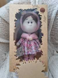 Szmaciana lalka na szydełku 35 cm Gotowy Prezent Ozdoba pokoju