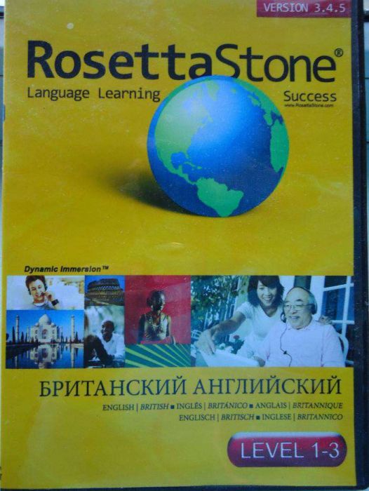 ROSETTA STONE ОРИГИНАЛ Английский язык Пересылаю по Украине