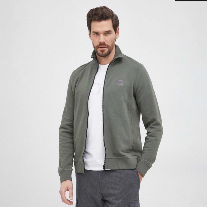 Хлопковая кофта Hugo Boss