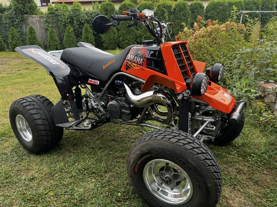 Yamaha bansee big bore 420cm rej ,oc ,przeglad quad sportowy