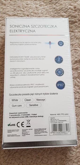 Szczoteczka soniczna