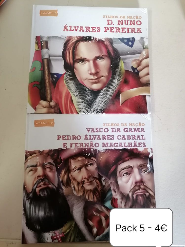 Packs de Livros Preço nas Fotos