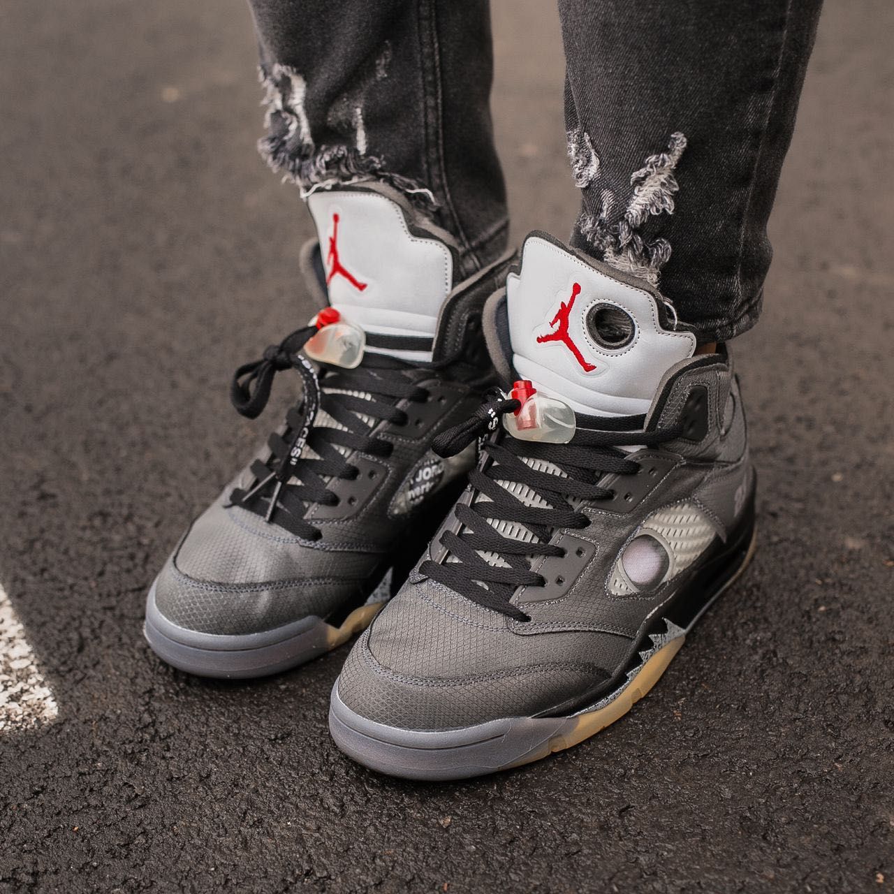 Air Jordan Retro 5 x Off White Buty męskie trampki 40-45