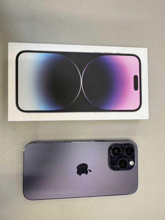 JAK NOWY Apple iPhone 14 Pro Max 128GB bat.83% Purple Teletorium W-CH