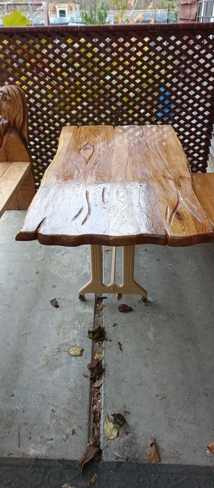 Стол дубовый ручная работа