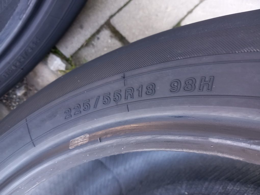 4x Opony Używane Letnie 225/55R18 Yokohama
