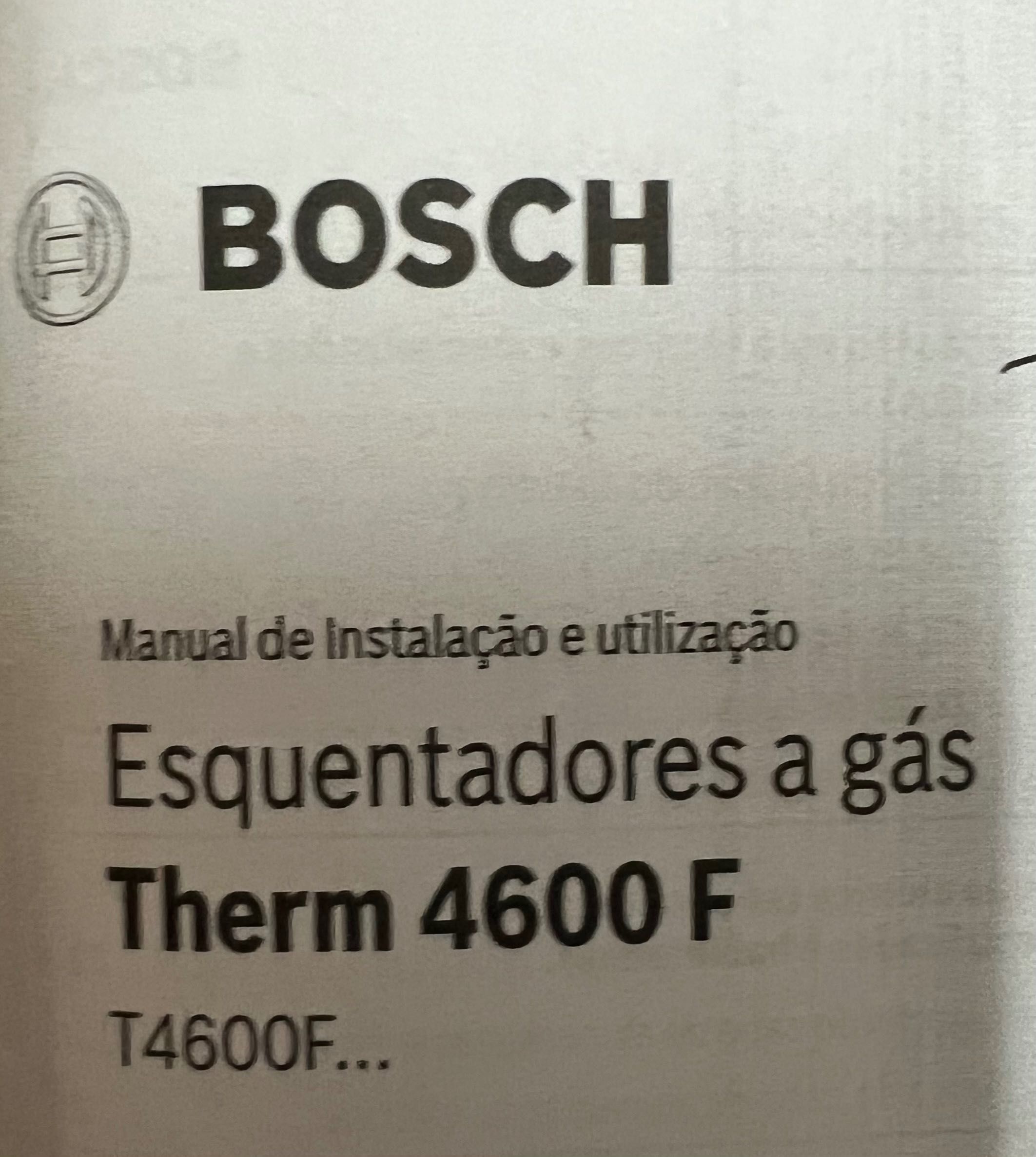 Esquentador Bosch ventilado 11L