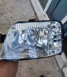 Farol Fiat panda esquerdo conector cinzento.