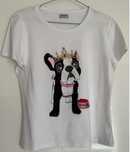 T-shirt  biały LIU-JO