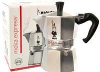 Kawiarka Bialetti Moka Express 130 ml 3 filiżanek
Moc: 3000 W
Wytworni