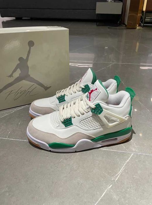 Buty meskie Mokasyny Jordan_4_Retro_Pine_Green R.38