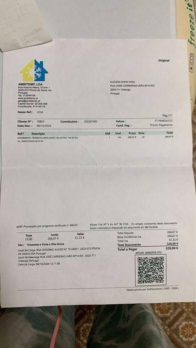 Vendo Termoacumulador Ariston VELIS PRO 100 ES EU PT