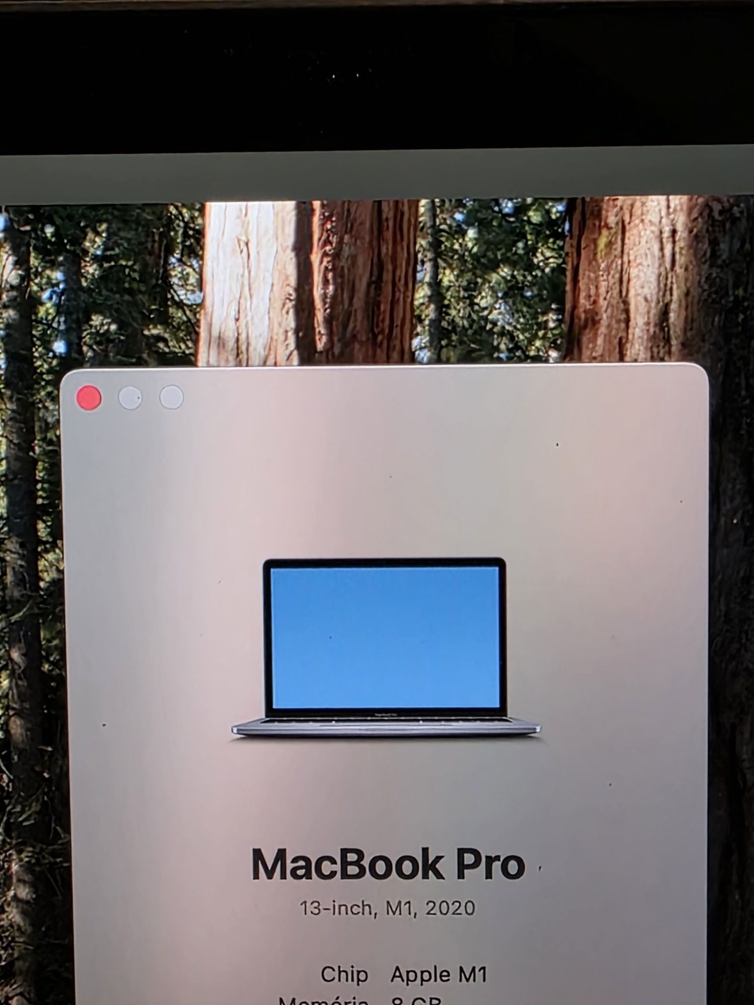 Macbook Pro 13 M1 Touchbar fatura