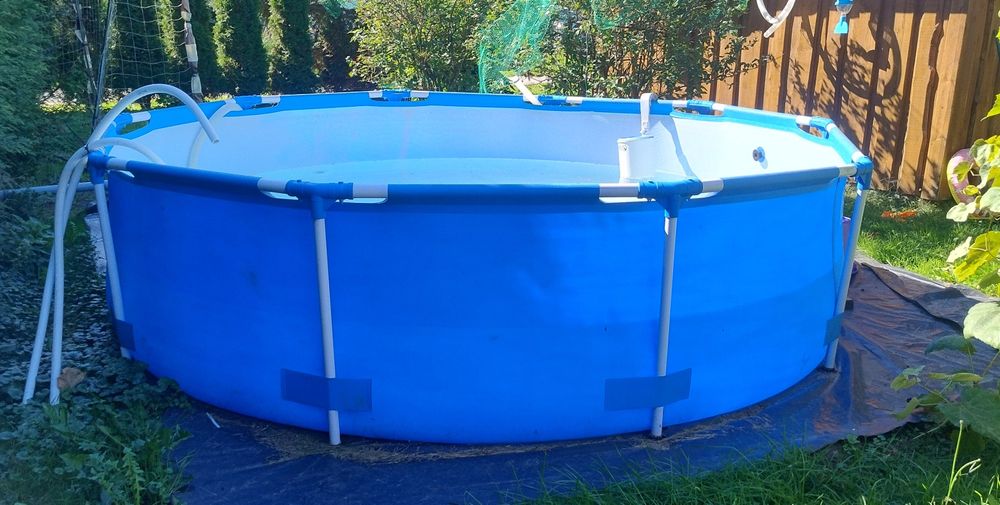 Basen stelażowy bestway 295x76+ pompa piaskowa steinbach