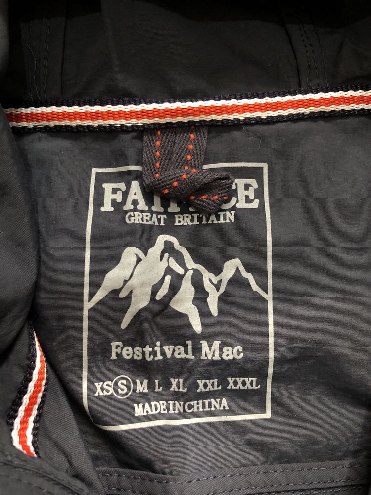 БАЗА| FatFace S/М размер легкая ветровка мужская куртка курточка
