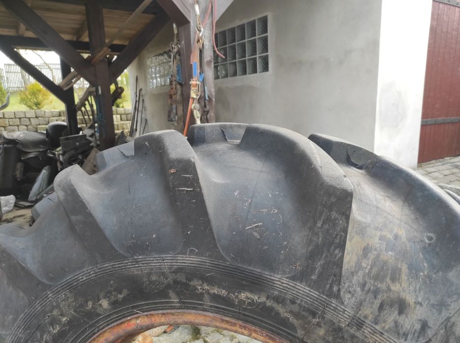 Sprzedam opony rolnicze  z felgami jak nowe 14.9/24 AS