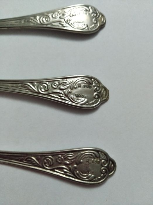 Srebrne łyżeczki 800
