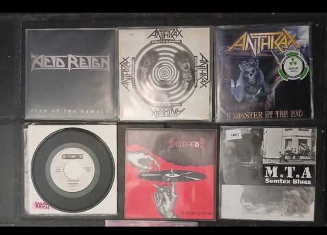 THRASH Metal 7" Vinil Singles