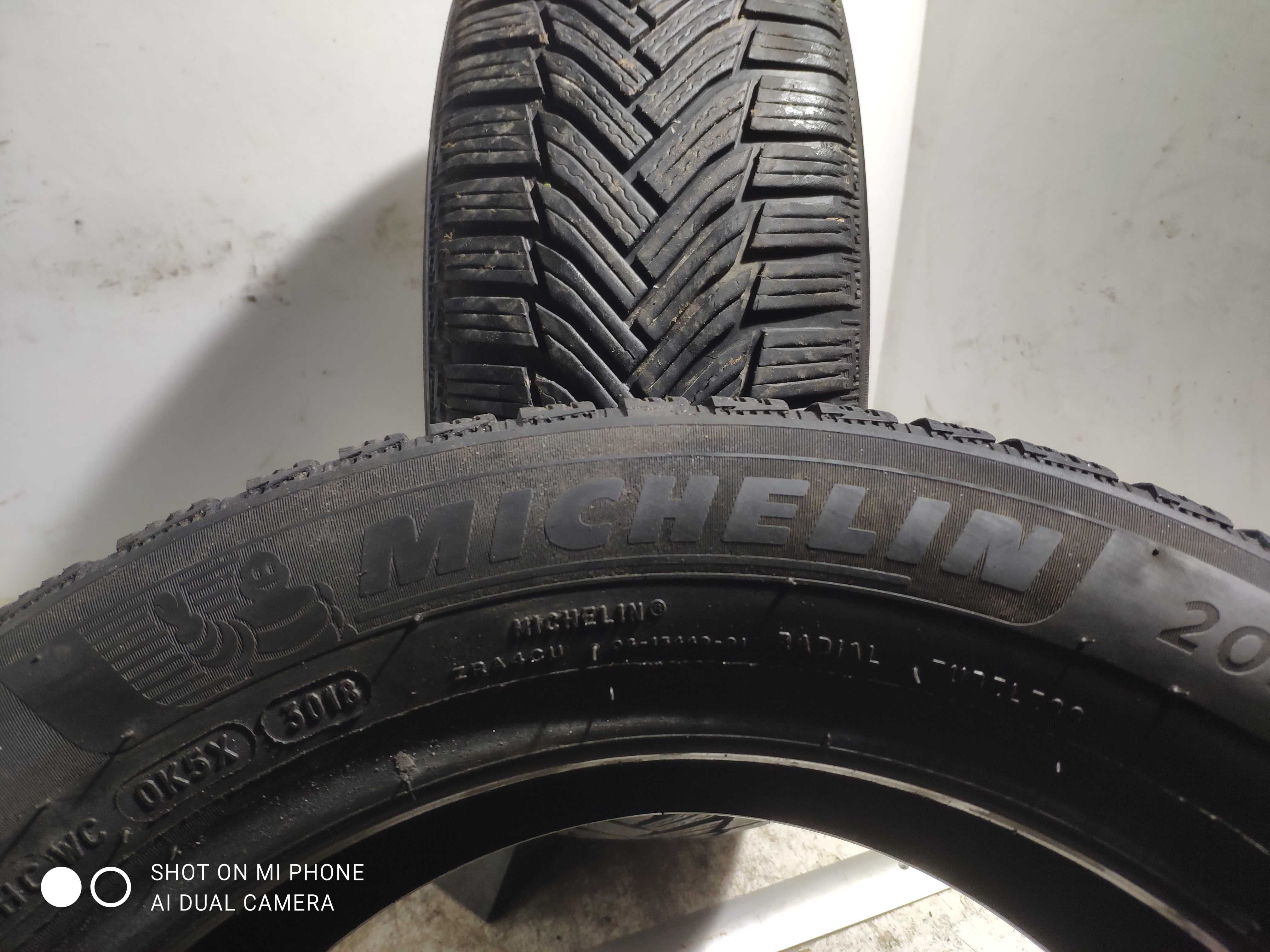 Opona Opony 205/55R16 MICHELIN ALPIN 6 A6 para 2szt zimowe zima