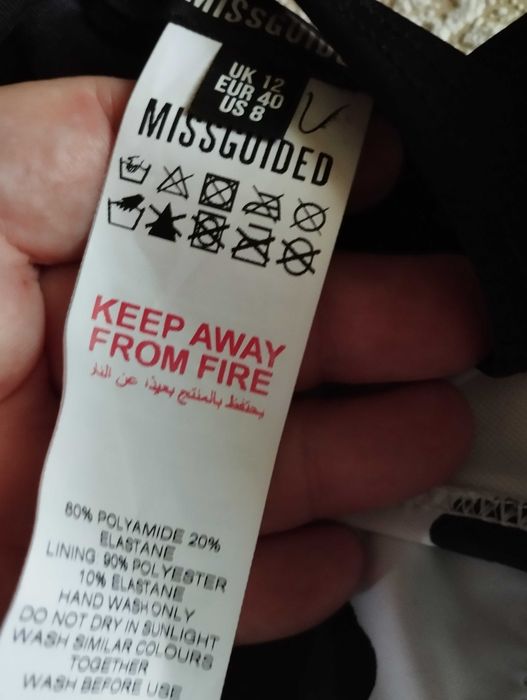 Купальник бренд Missguided розмео 10