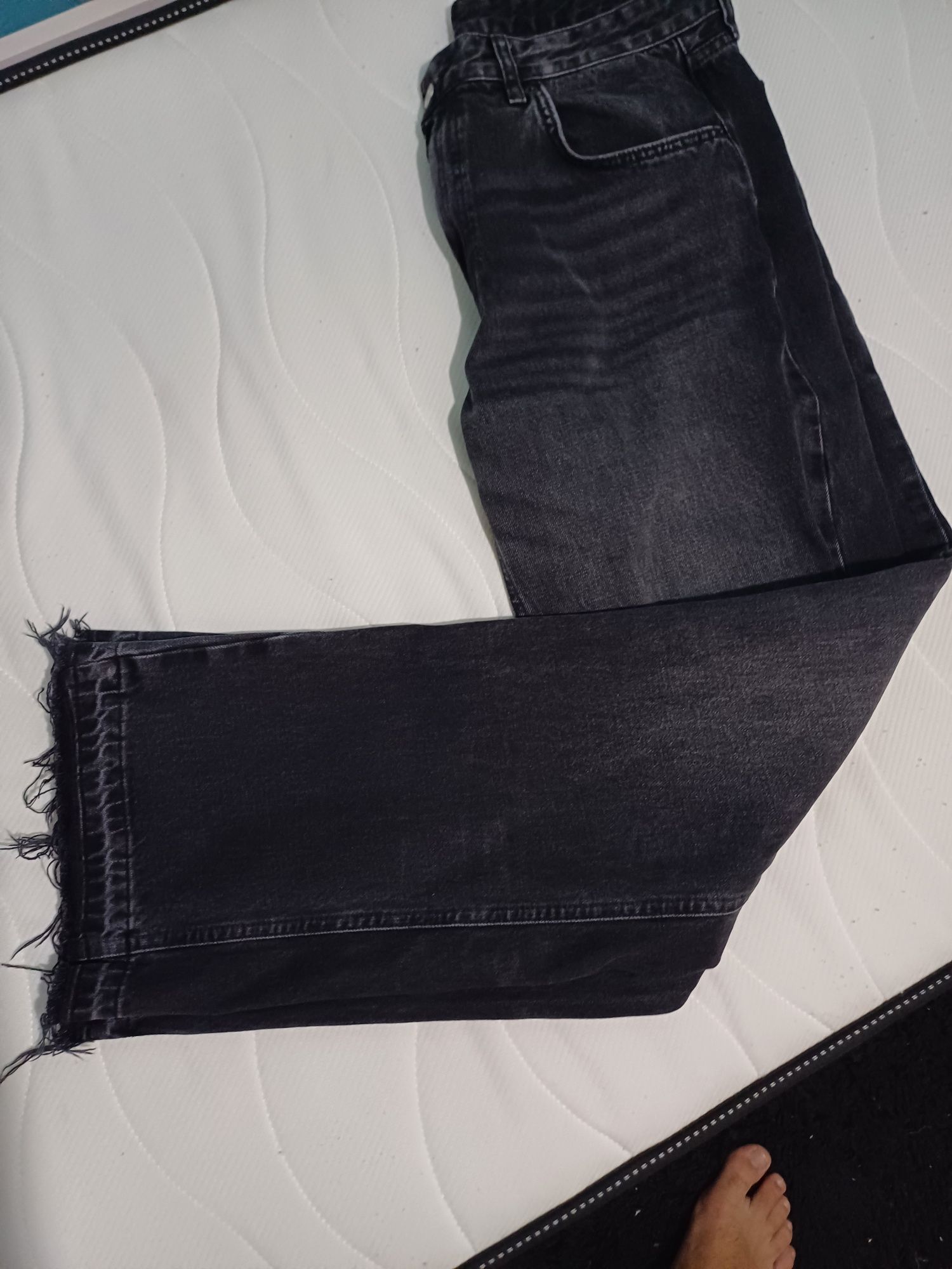 Calça flare jens zara